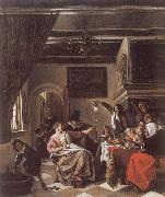 As the Old Sing,So twitter the Young Jan Steen